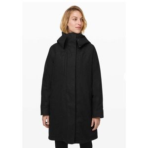 Lululemon Roam Far Wool 3-in-1 Jacket
Heathered Black / Black
Size 6